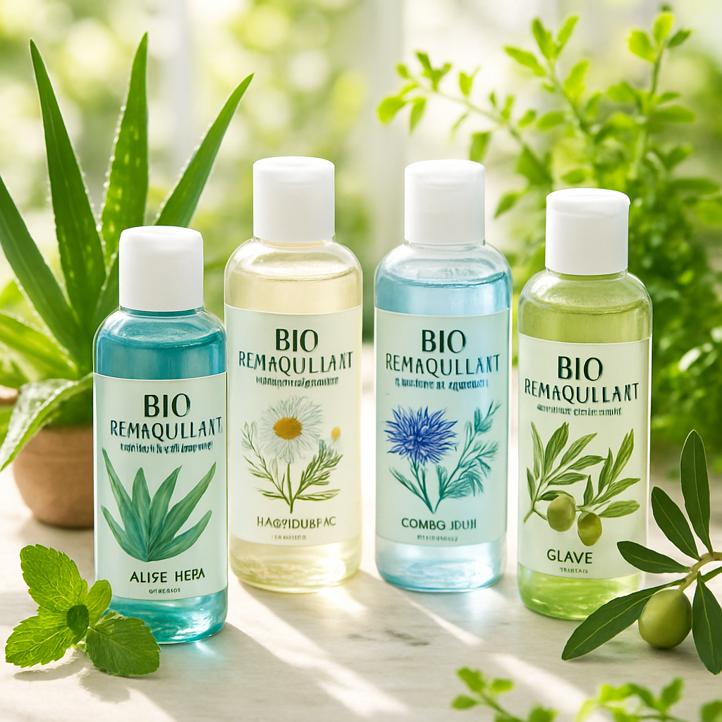 découvrez notre démaquillant bio, spécialement formulé pour allier efficacité et douceur pour votre peau. profitez d'une formule naturelle qui respecte votre épiderme tout en garantissant un nettoyage parfait. offrez à votre visage le soin qu'il mérite avec notre démaquillant éthique et respectueux de l'environnement.